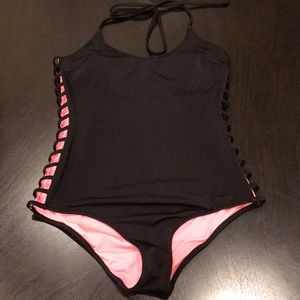 PINK one piece swimsuit M